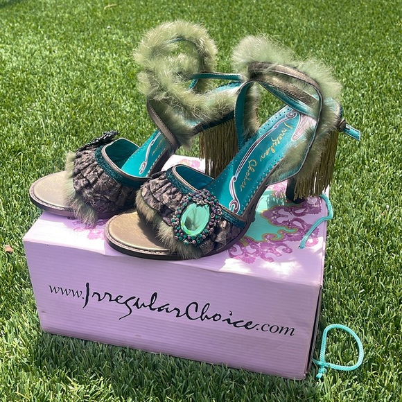 Irregular Choice Shoes - Irregular Choice Fringe Heels